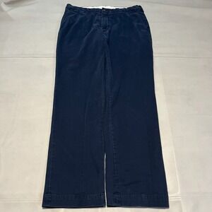 Polo Ralph Lauren Classic Blue Chino Cotton Twill Pant Men Casual Trouser-36x34-